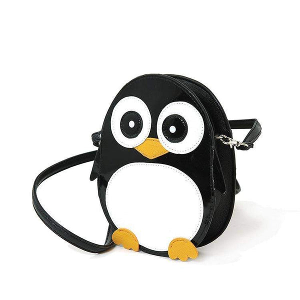 Wide Eyed Penguin Purse