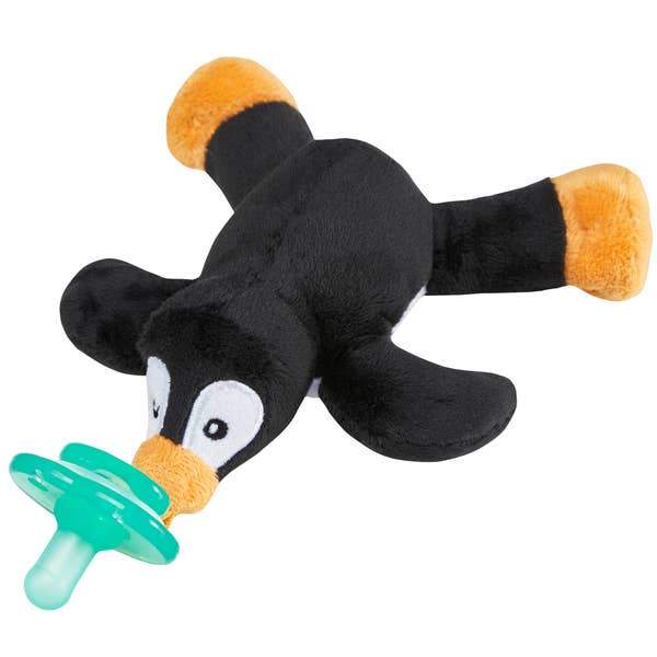 Paci-Plushies Buddies- Puck Penguin - Three LiL Monkeys Three LiL Monkeys