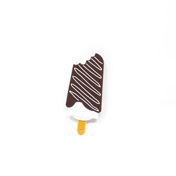Chocolate Popscile Teether - Three LiL Monkeys Three LiL Monkeys