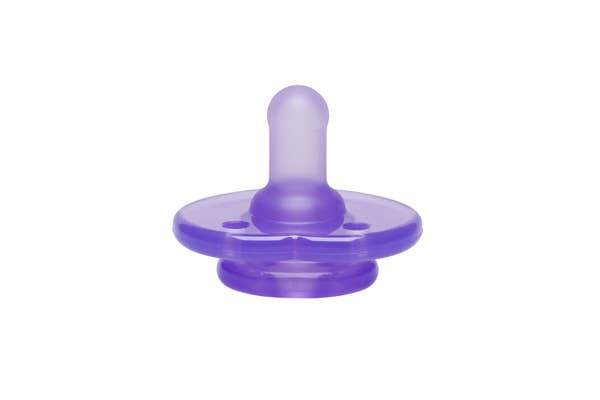 Nookums Paci-Plushies Replacement Pacifier - Purple 2 Pack - Three LiL Monkeys Three LiL Monkeys