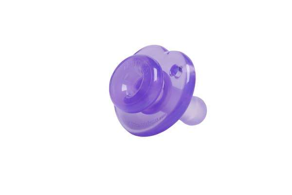 Nookums Paci-Plushies Replacement Pacifier - Purple 2 Pack - Three LiL Monkeys Three LiL Monkeys