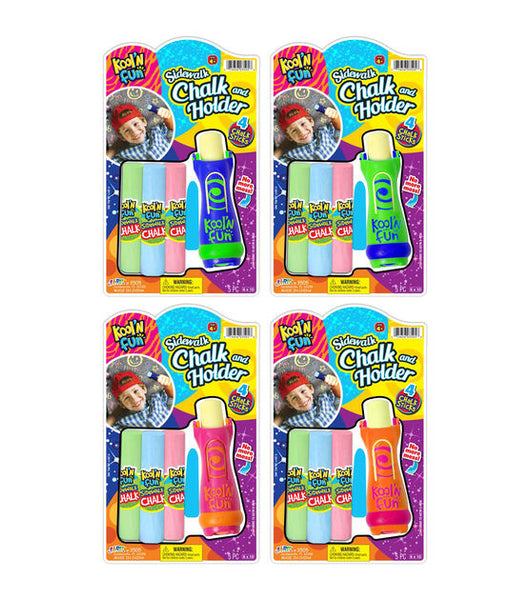 Sidewalk Chalk and Holder