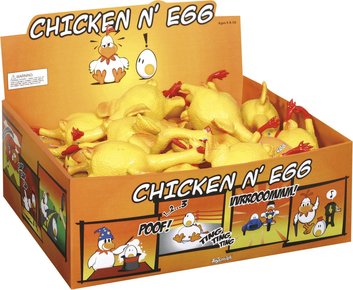 Big Chicken and Egg Squeeze Toy – Three LiL Monkeys