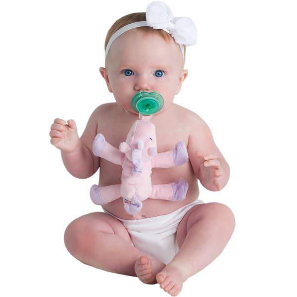 Paci-Plushies Buddies- Unity Unicorn - Three LiL Monkeys Three LiL Monkeys