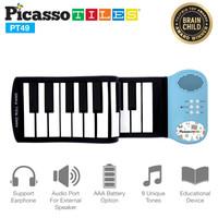 PicassoTiles 49-Key Roll Up Kids Piano w/Speaker - Three LiL Monkeys Three LiL Monkeys