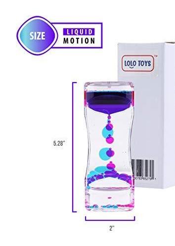 Liquid Motion Bubble Timer with Stretchy Rope - Three LiL Monkeys Three LiL Monkeys