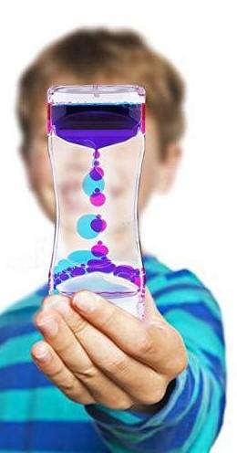 Liquid Motion Bubble Timer with Stretchy Rope - Three LiL Monkeys Three LiL Monkeys