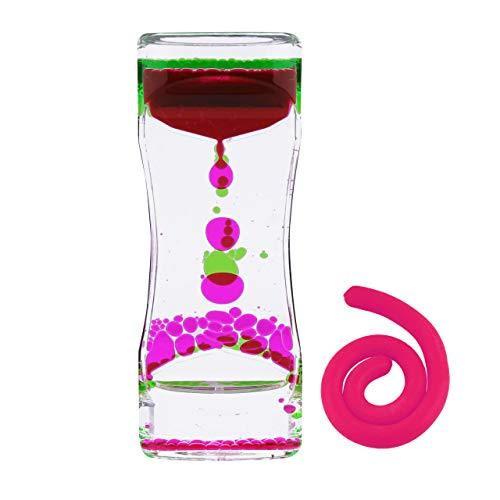 Liquid Motion Bubble Timer with Stretchy Rope - Three LiL Monkeys Three LiL Monkeys