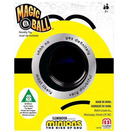 Magic 8 Ball Featuring Illumination’s Minions: The Rise of Gru
