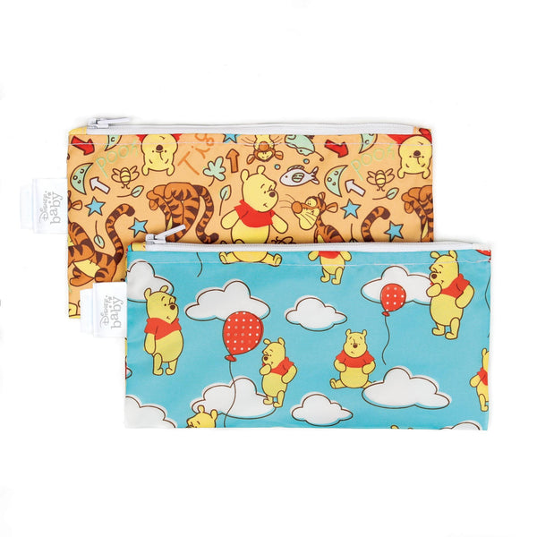 Winnie the Pooh Reusable Snack Bag, Small 2-Pack