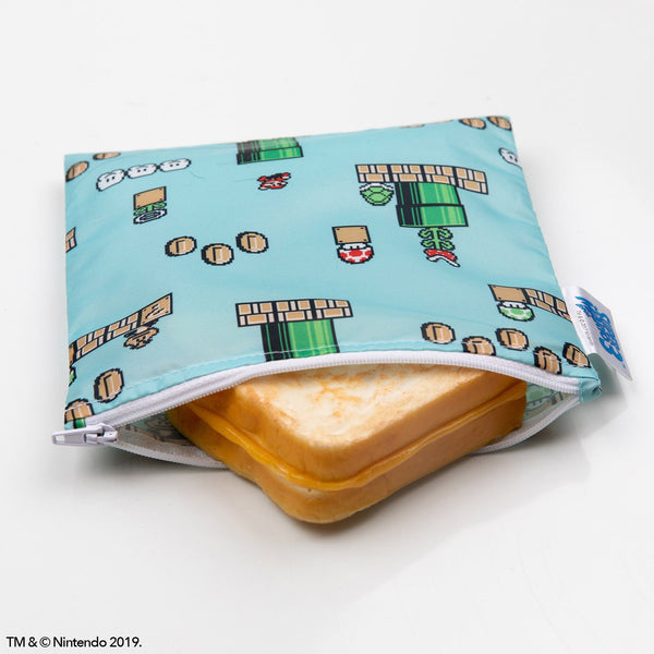 Nintendo Reusable Snack Bag Super Mario - Three LiL Monkeys Three LiL Monkeys