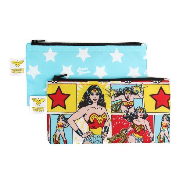 DC Comics Reusable Snack Bags, 2 package