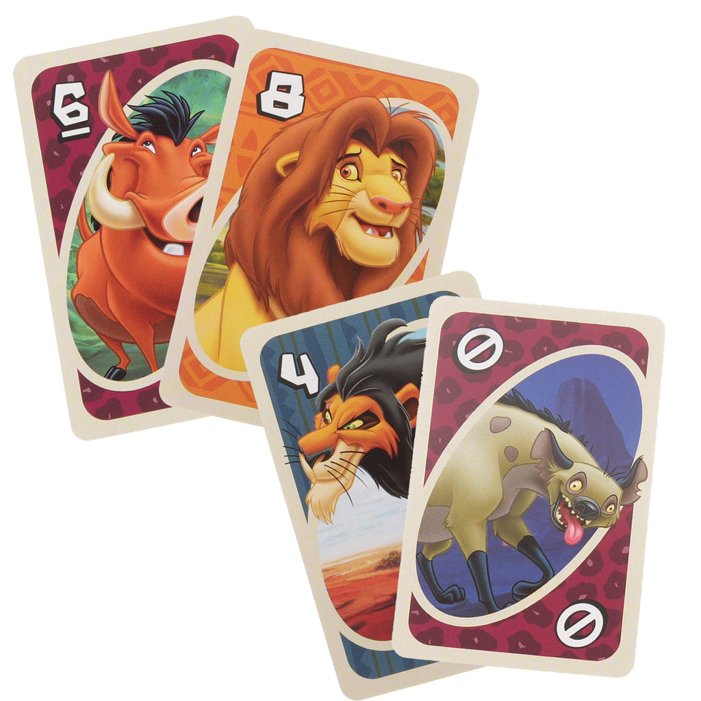 UNO Disney The Lion King Kids and Family Card Game – Toys-Porter