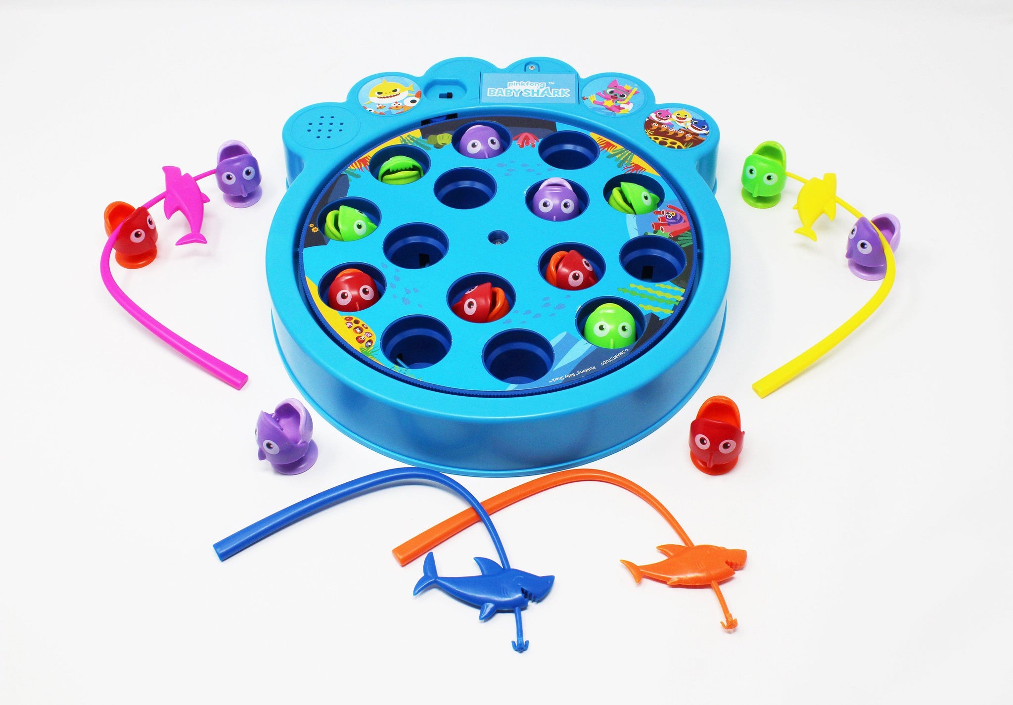 baby shark fishing pole Baby Shark Fishing Game – Three LiL Monkeys