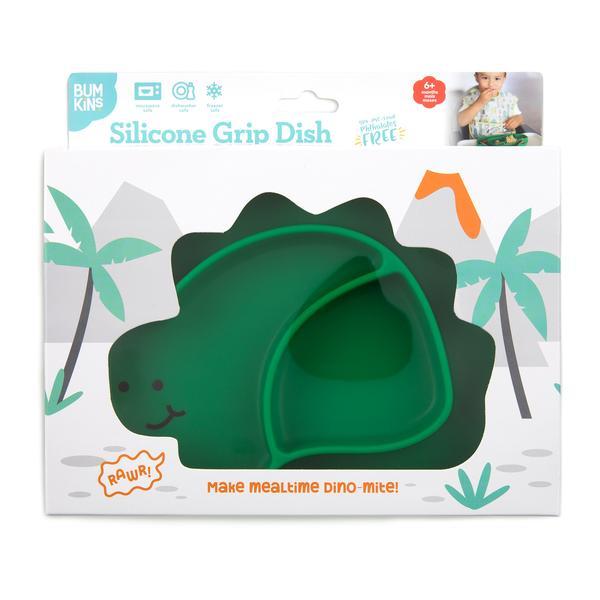 Dino Silicone Grip Dish, Special Edition