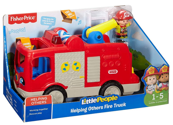 Fisher-Price Little People, Helping Others Fire Truck - Three LiL Monkeys Three LiL Monkeys