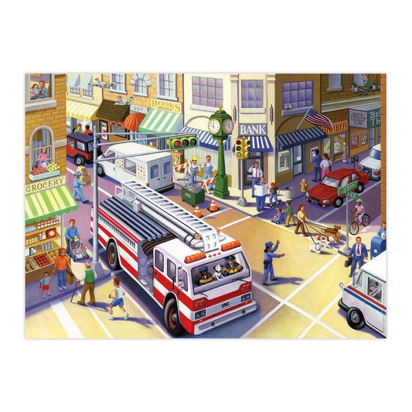 Fire Truck 20 Piece Puzzle