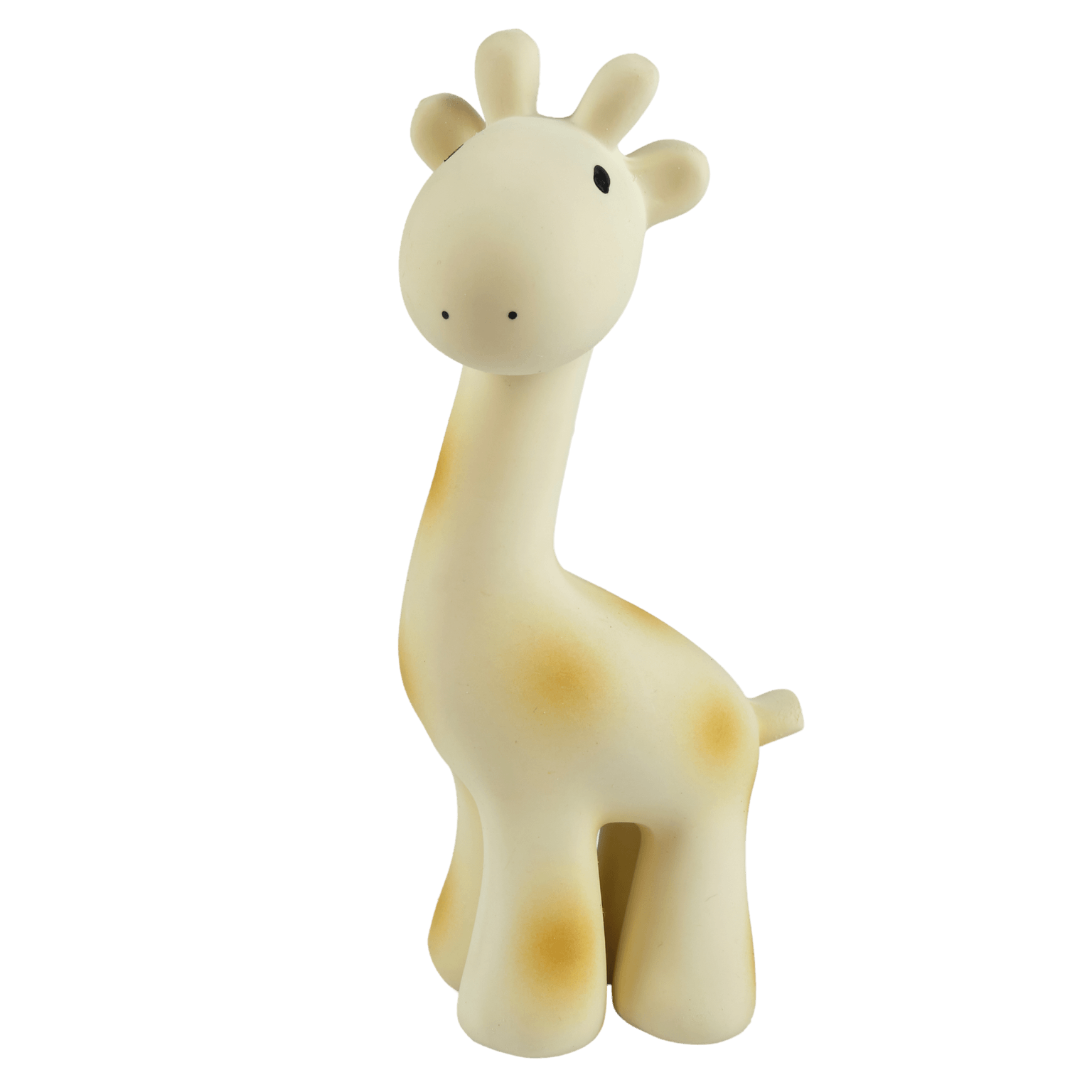 Giraffe - Organic Natural Rubber Rattle, Teether & Bath Toy