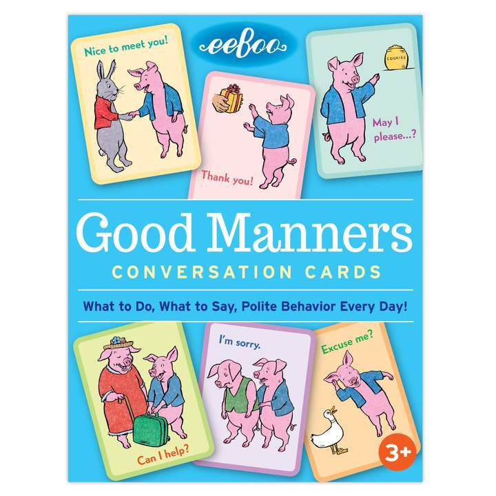 Good Manners Conversation Cards