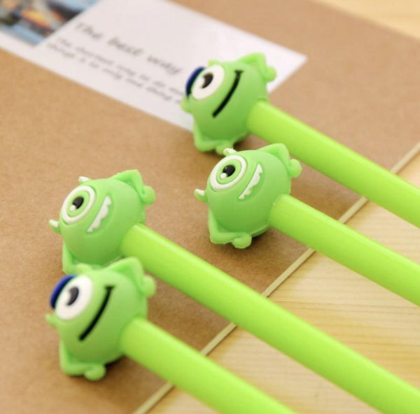 Little Green Monster Gel Pen - Three LiL Monkeys Three LiL Monkeys