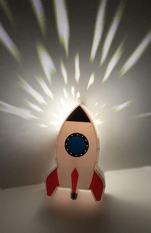 Rocket LED Projection Nightlight