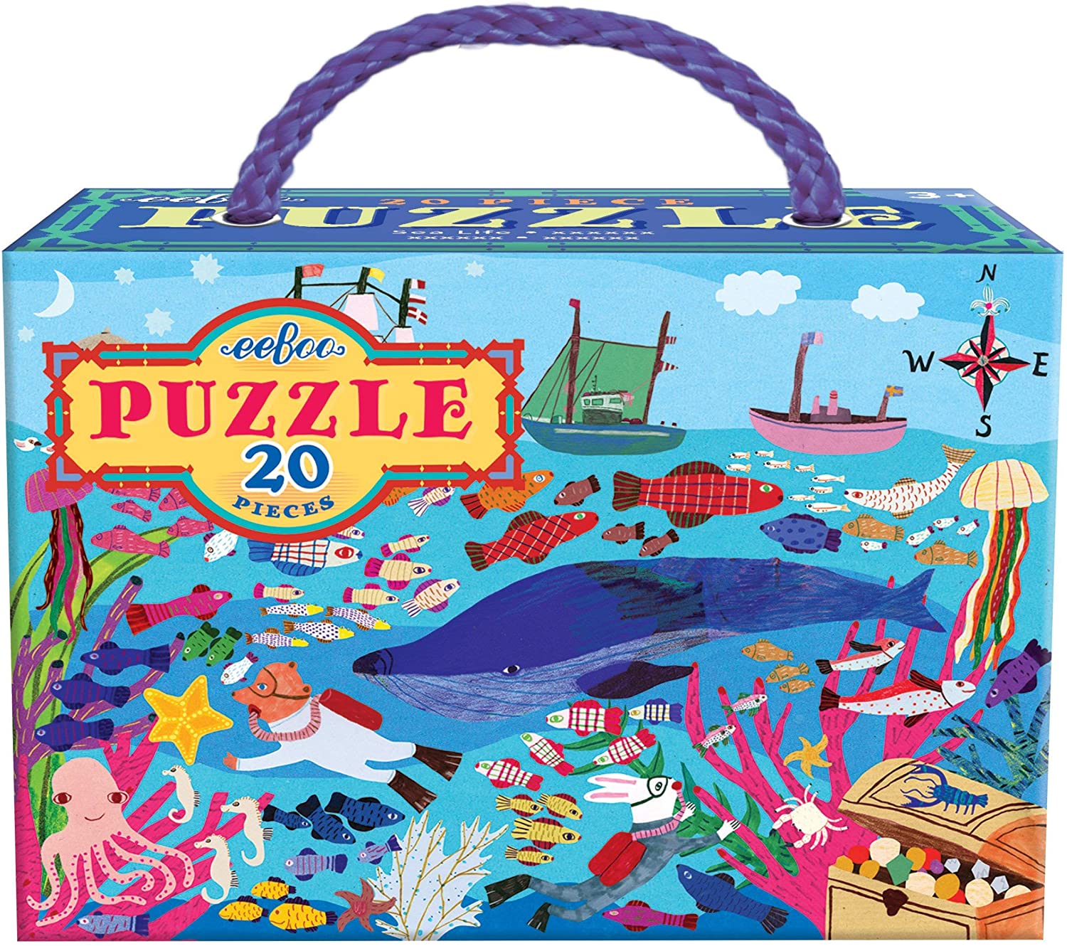 Sea Life 20 Piece Puzzle