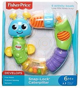 Snap-Lock Caterpillar - Three LiL Monkeys Three LiL Monkeys